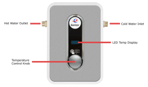 Eemax HomeAdvantage II hot water system.